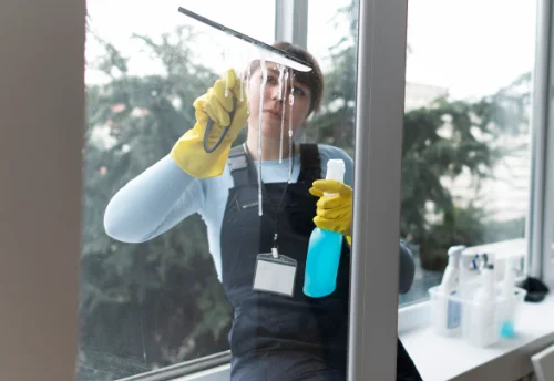 Nettoyage de vitres intérieures et extérieures à Tonquédec